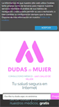 Mobile Screenshot of dudasdemujer.com
